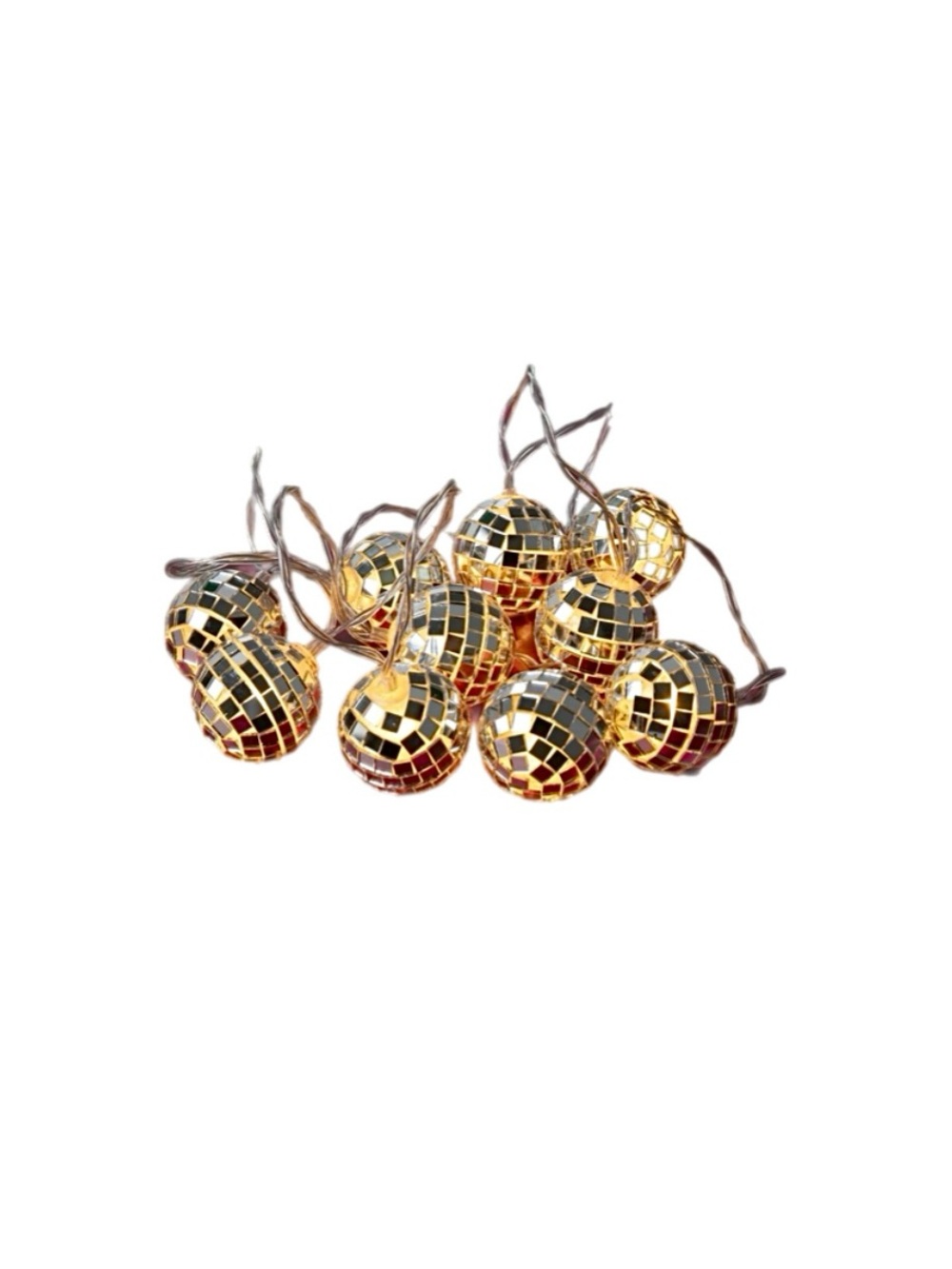 Mainstays Battery Operated Indoor Disco Ball Lights NIB